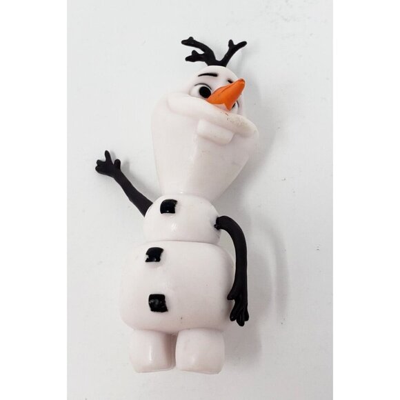 Disney Frozen Olaf From The Snow Queen Frozen Snowman 2.25 in Cake Topper Toy - Picture 1 of 3